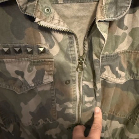 Punk camo cotton jacket - Picture 3 of 6